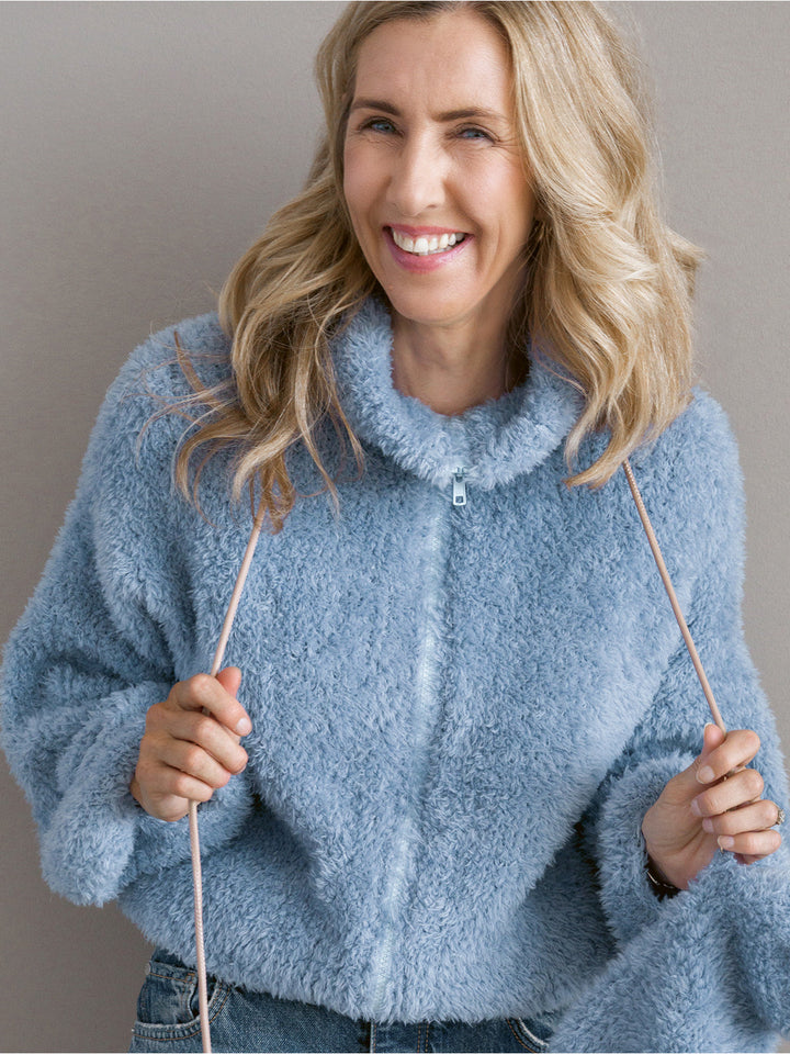 Strickpaket Pelliccia Jacke mit Reißverschluss
