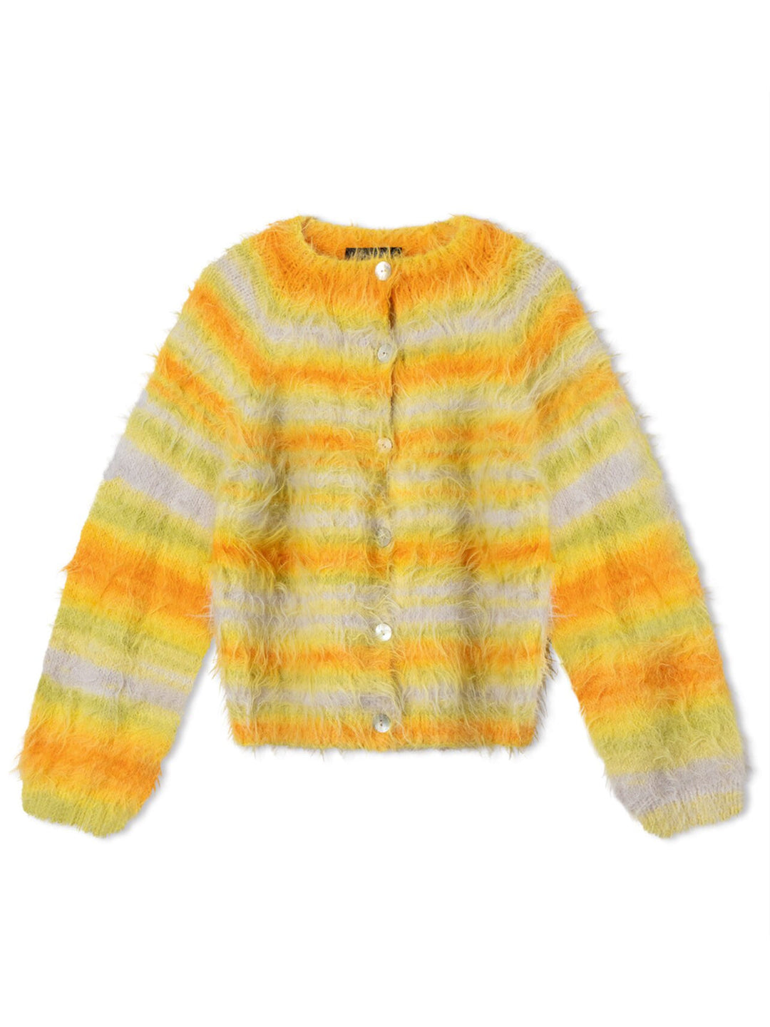 Strickpaket Basta Mista Raglanjacke - Top-down