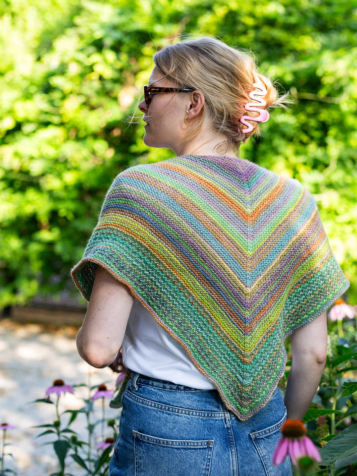 Strickpaket Colorissimo Ecopuno Dreieckstuch