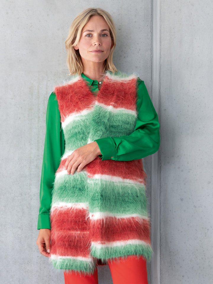 Strickpaket Christmas Edition Basta Mista lange Weste