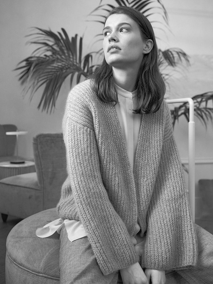 Strickpaket Superkid Seta Jacke im Halbpatentmuster