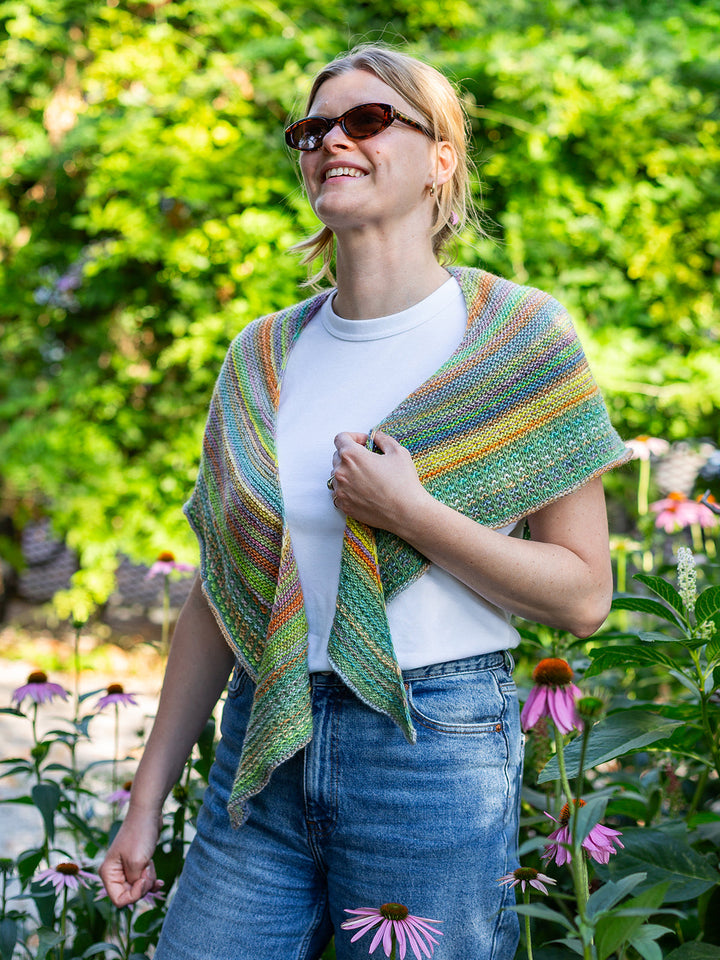 Strickpaket Colorissimo Ecopuno Dreieckstuch