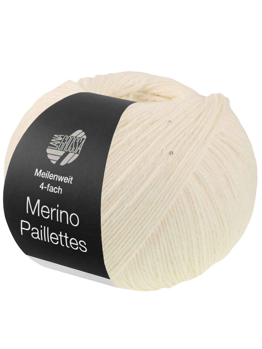Meilenweit 100 Merino Paillettes 2308 Creme