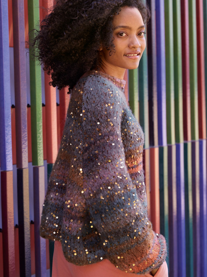 Strickpaket Gigante Multi Cosmo Oversized Pullover