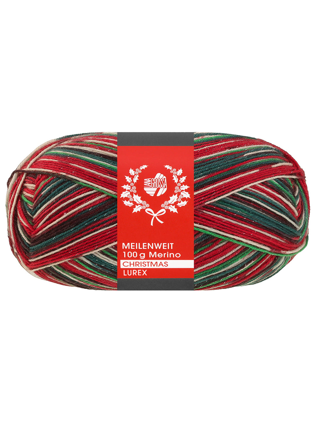 Meilenweit 100 Merino Christmas Lurex 6811
