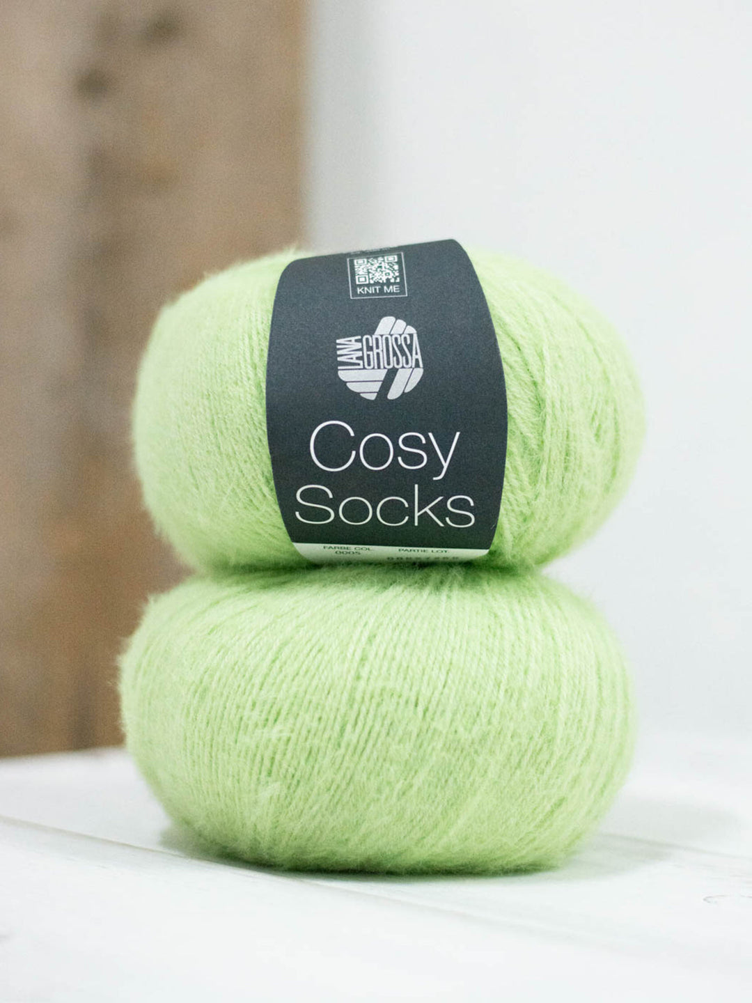 Cosy Socks 005 Zartgrün