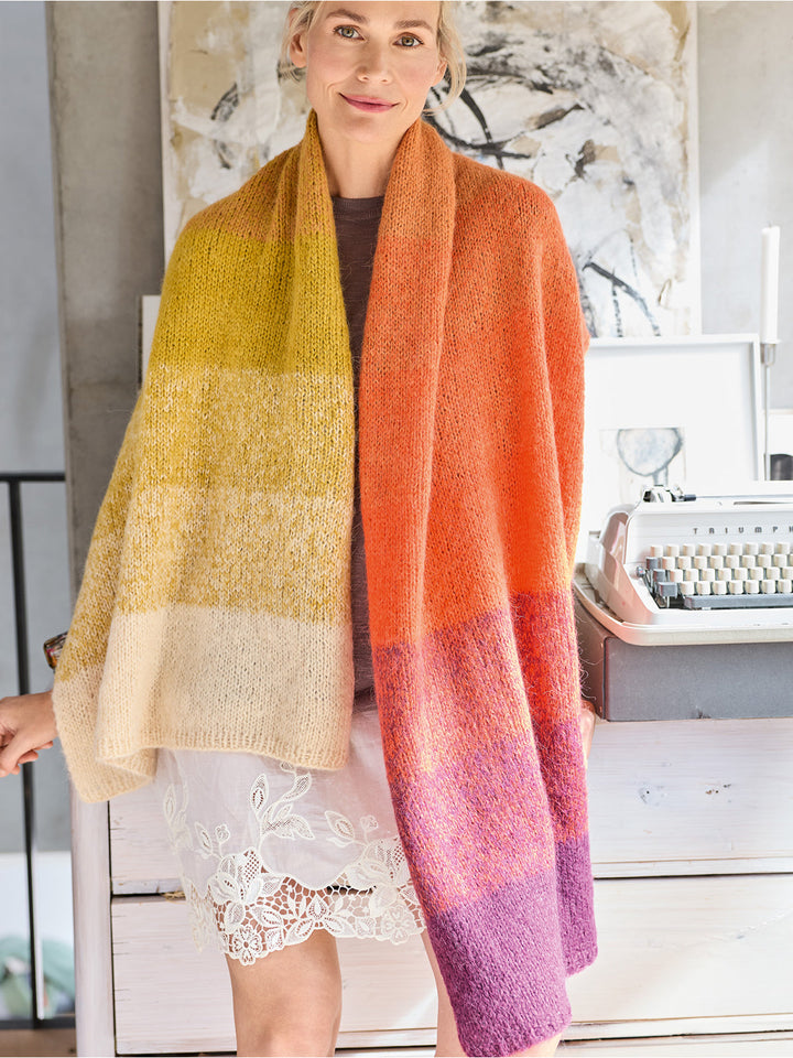 Strickpaket Setasuri Streifenstola