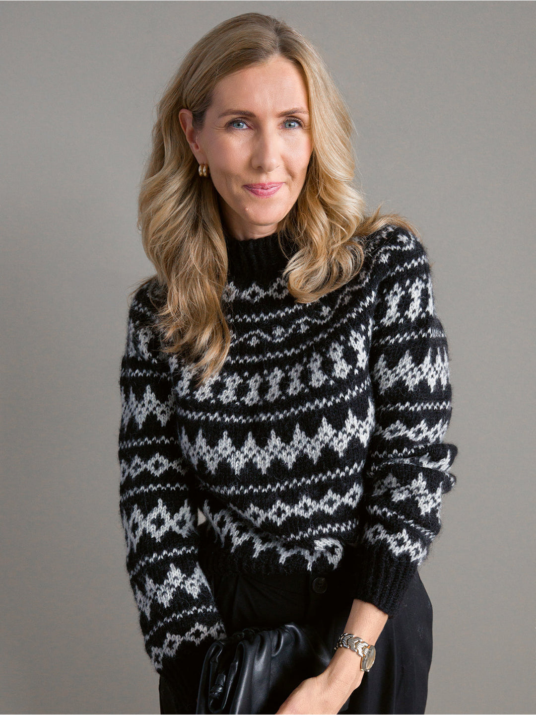 Strickpaket Brigitte No. 2 Nordic-Pullover