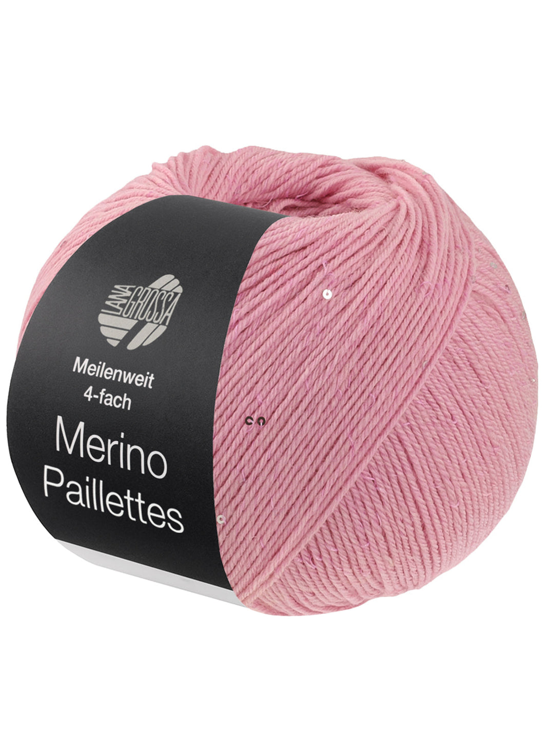 Meilenweit 100 Merino Paillettes 2301 Rosa