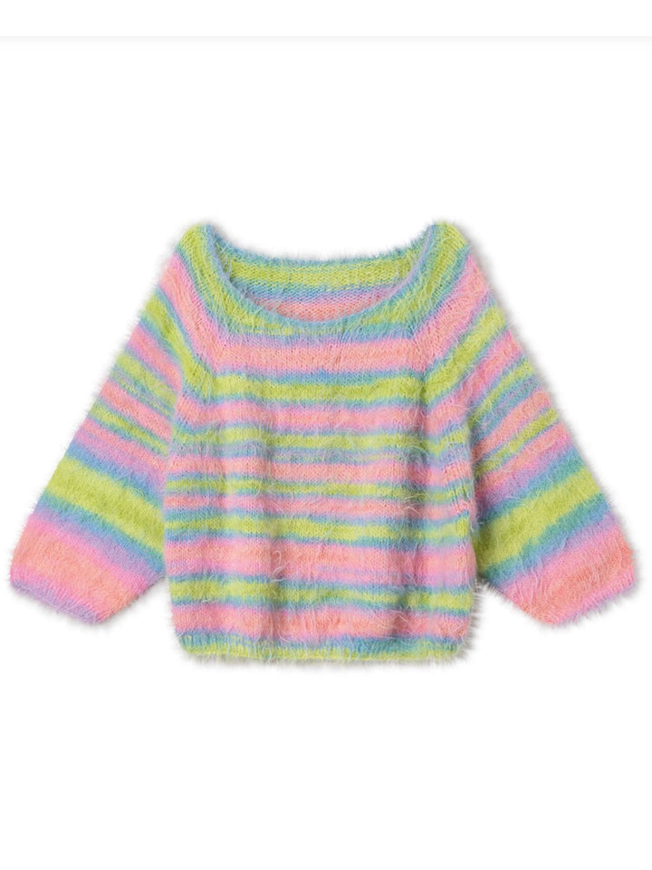 Strickpaket Basta Mista Raglanpullover - Top-down