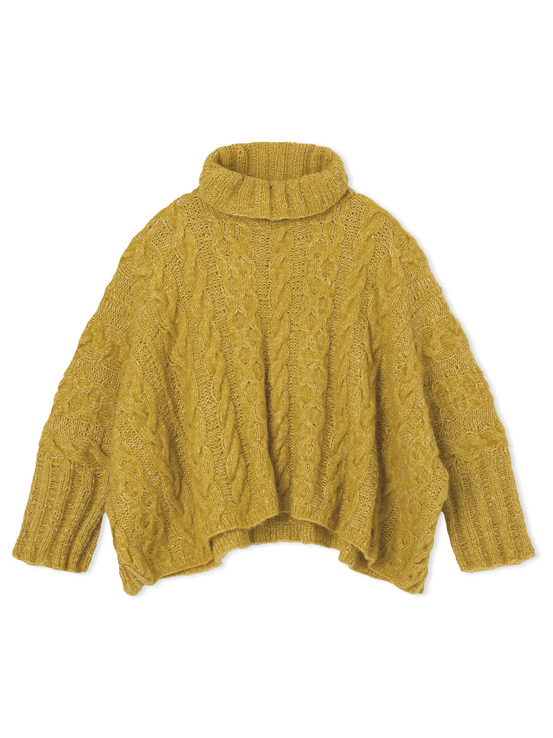 Strickpaket Alpaca Air II Ponchopullover