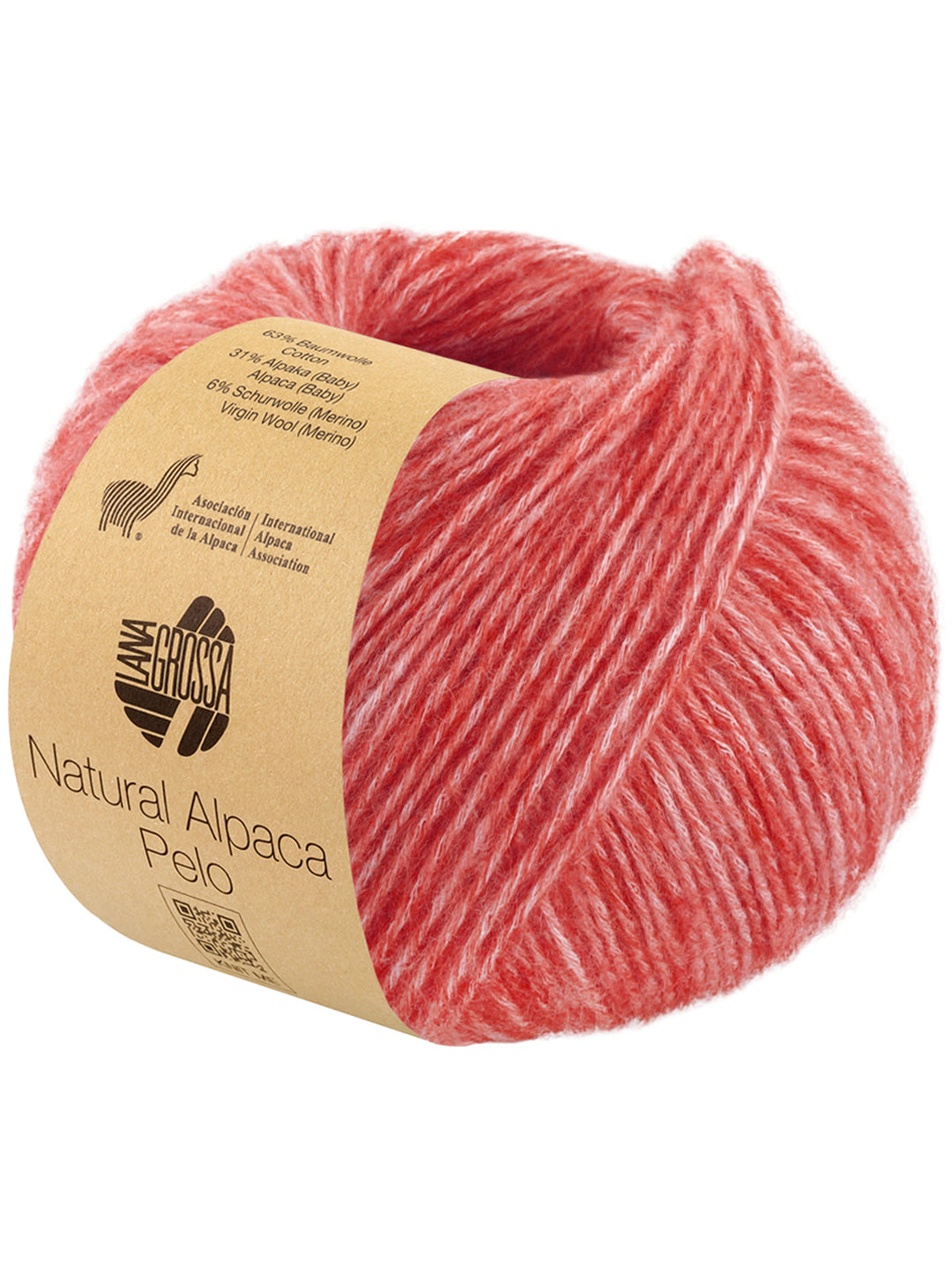 Natural Alpaca Pelo 038 Hellrot meliert