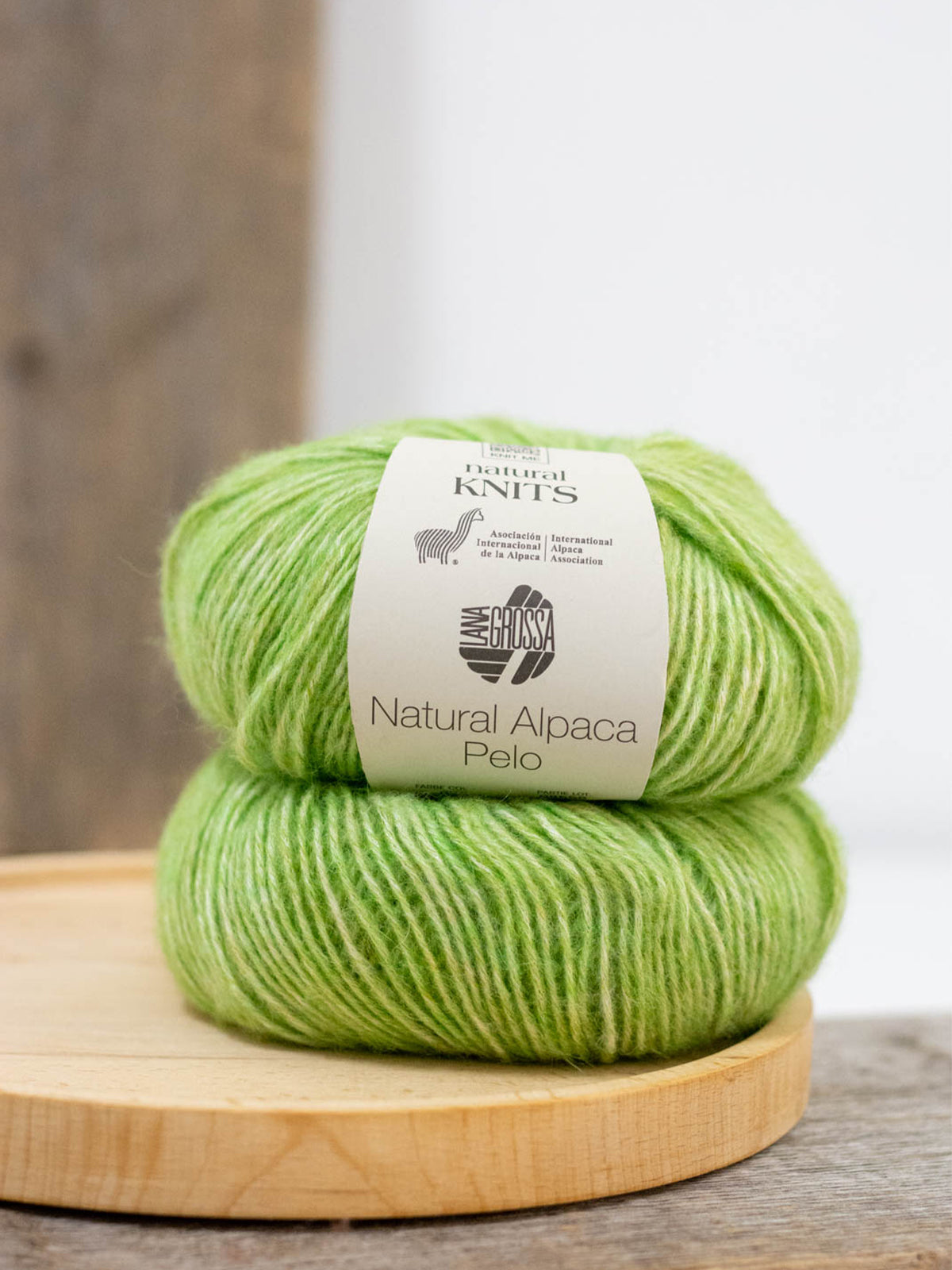 Natural Alpaca Pelo 033 Maigrün meliert