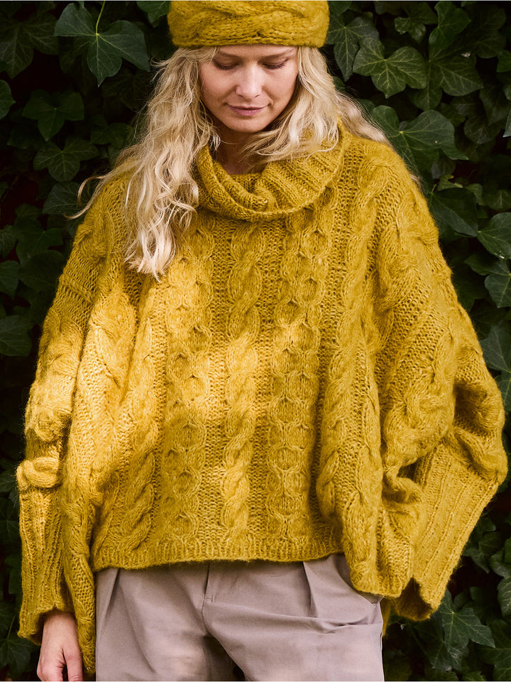 Strickpaket Alpaca Air II Ponchopullover