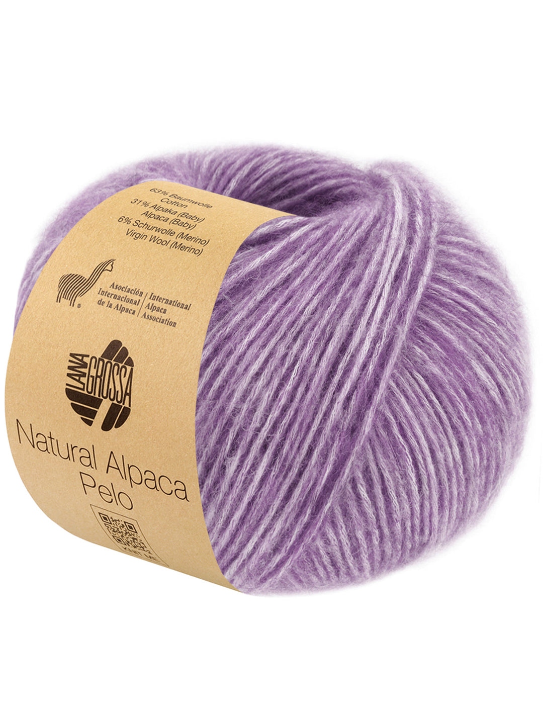 Natural Alpaca Pelo 037 Lila meliert