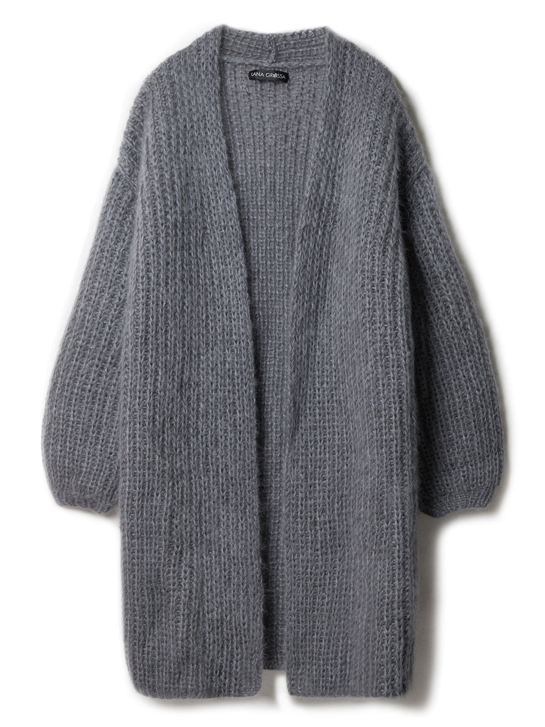 Strickpaket Superkid Seta Silkhair Mantel im Halbpatentmuster