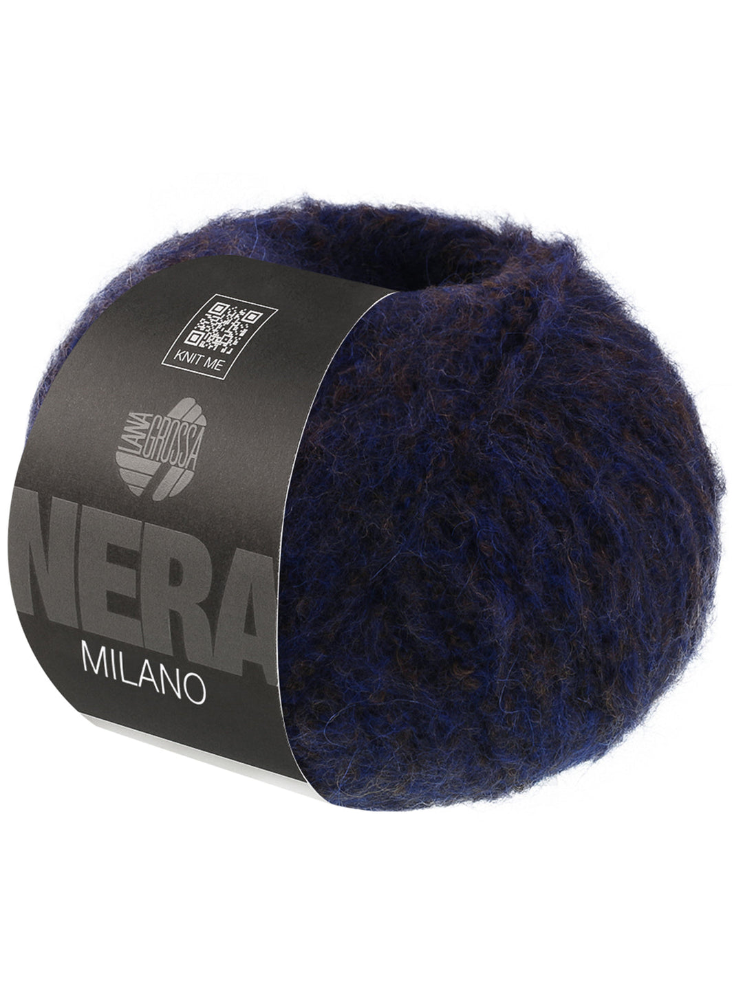 Milano 011 Blau/Braun meliert