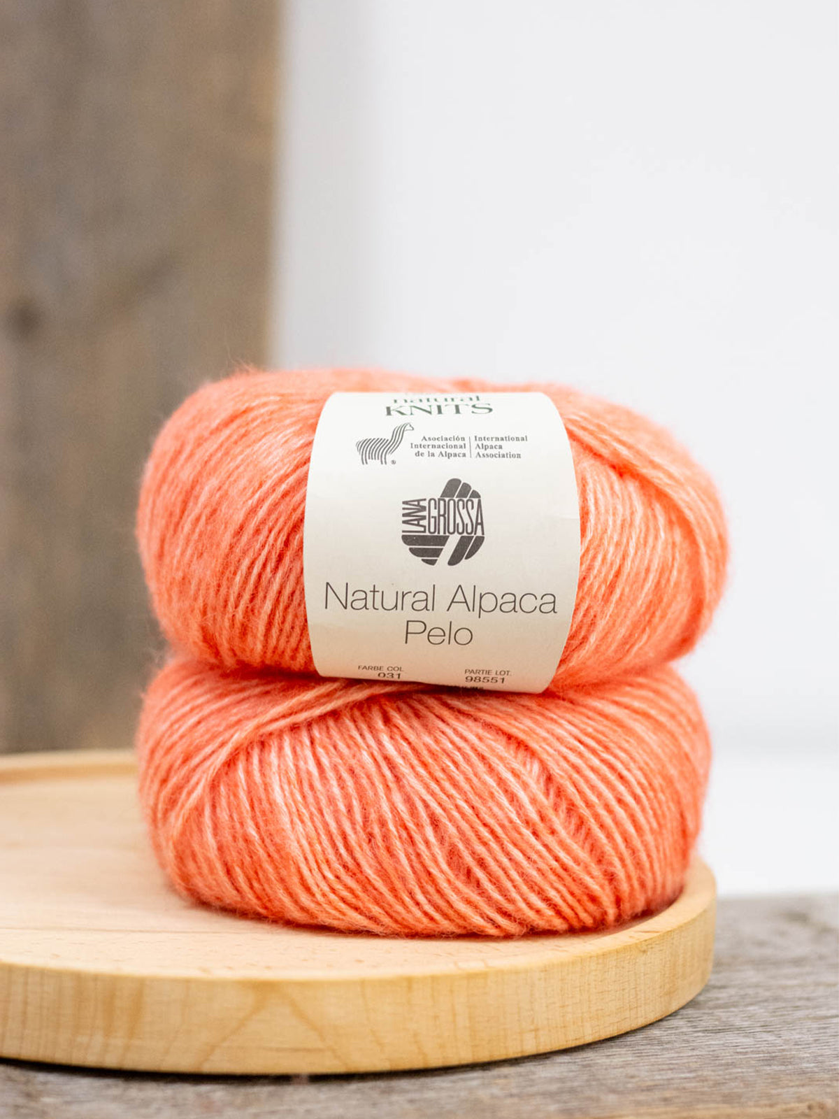 Natural Alpaca Pelo 031 Mandarin meliert