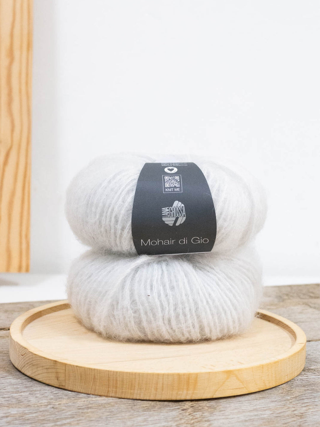 Mohair Di Gio 023 Silbergrau