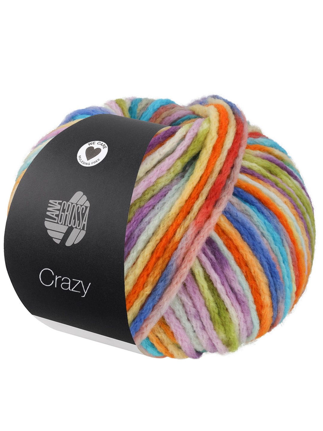 Crazy 008 Türkis/Lachs/Lila/Zartgrün/Himbeere/Orange