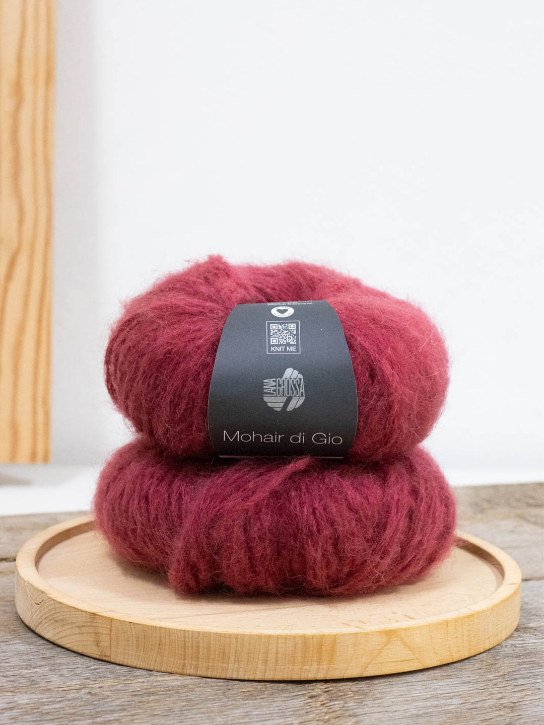 Mohair Di Gio 018 Dunkelrot