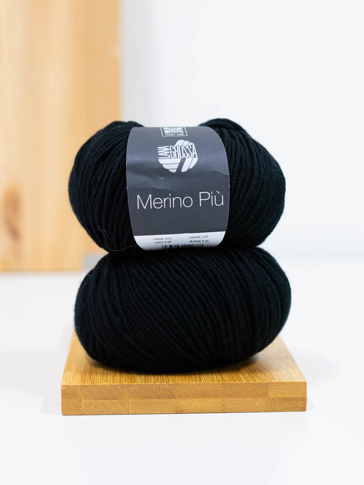 Merino Più 019 Schwarz