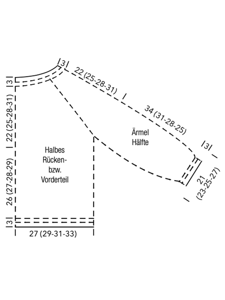 Strickpaket Corallo Pullover