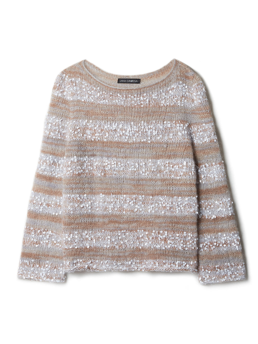 Strickpaket Superkid Seta Cosmo Top-down Streifenpullover