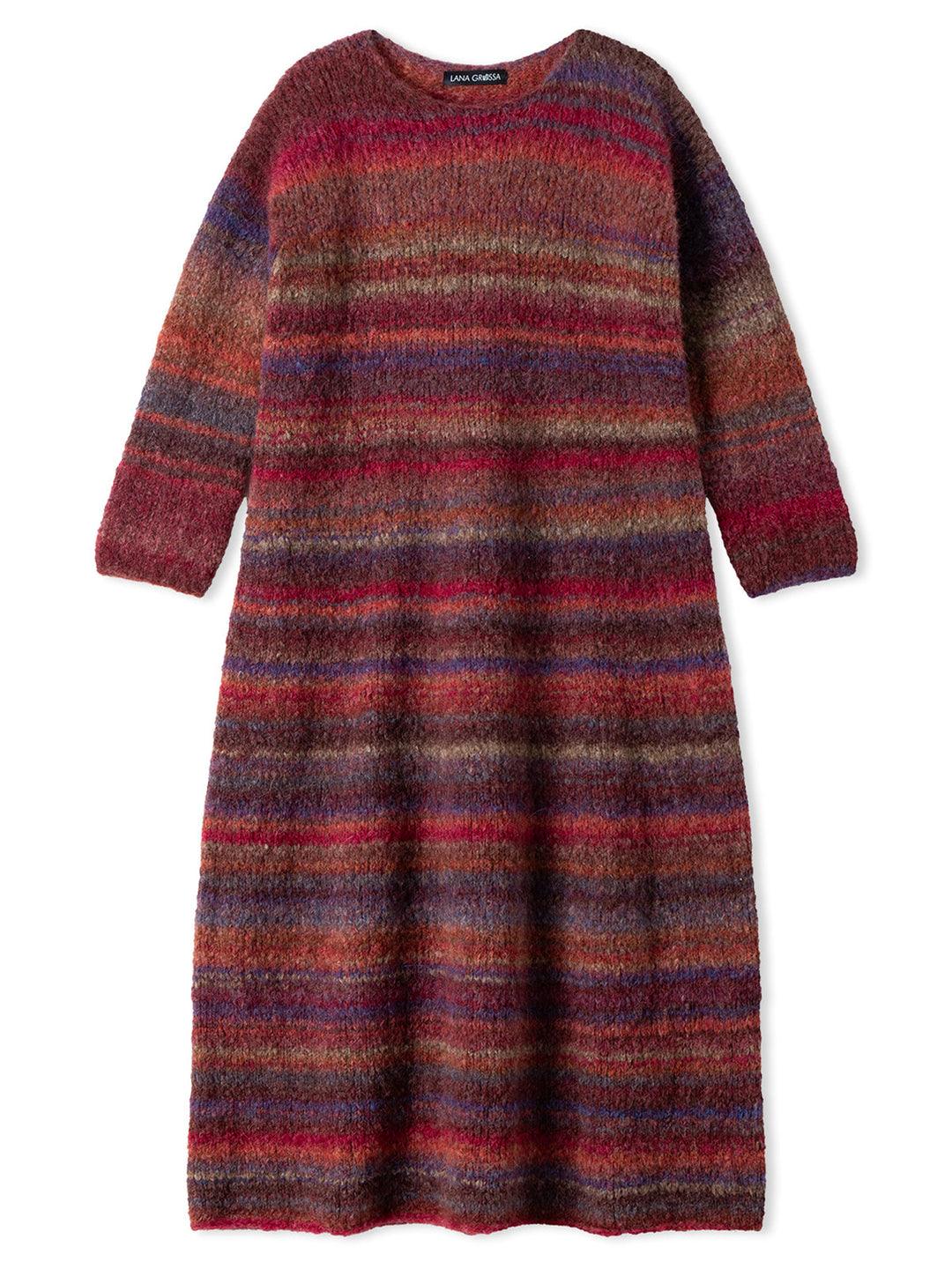 Strickpaket Gigante Multi Top-down Kleid