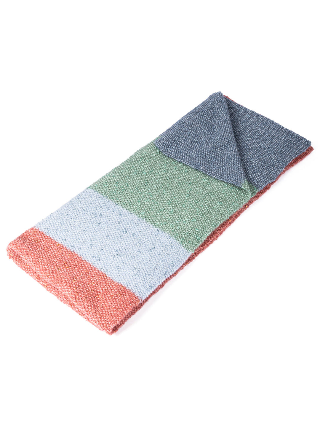 Strickpaket Lucciola Colorblock-Decke