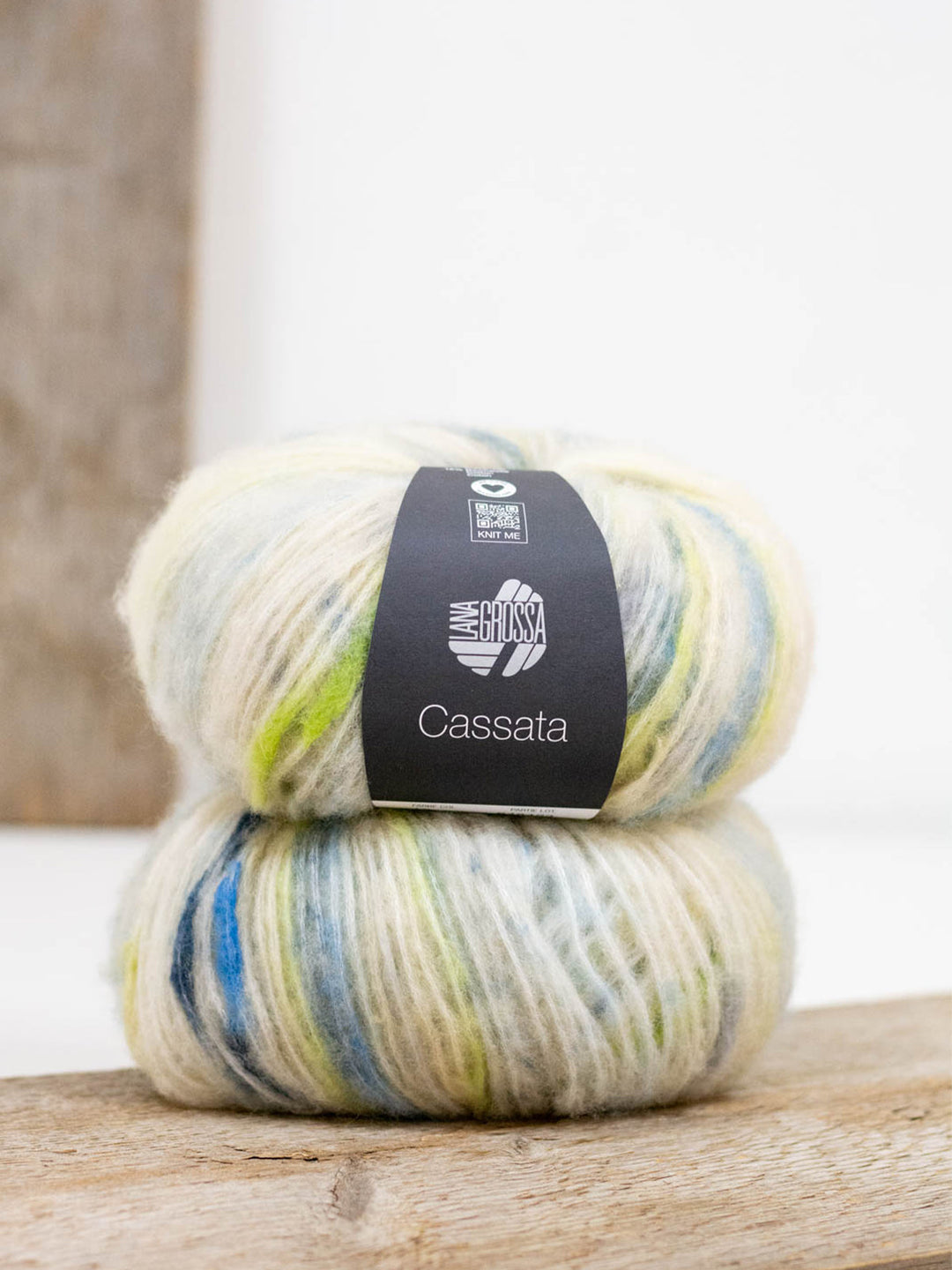 Cassata 015 Blassgelb/Mai-/Graugrün/Blau/Sandgelb