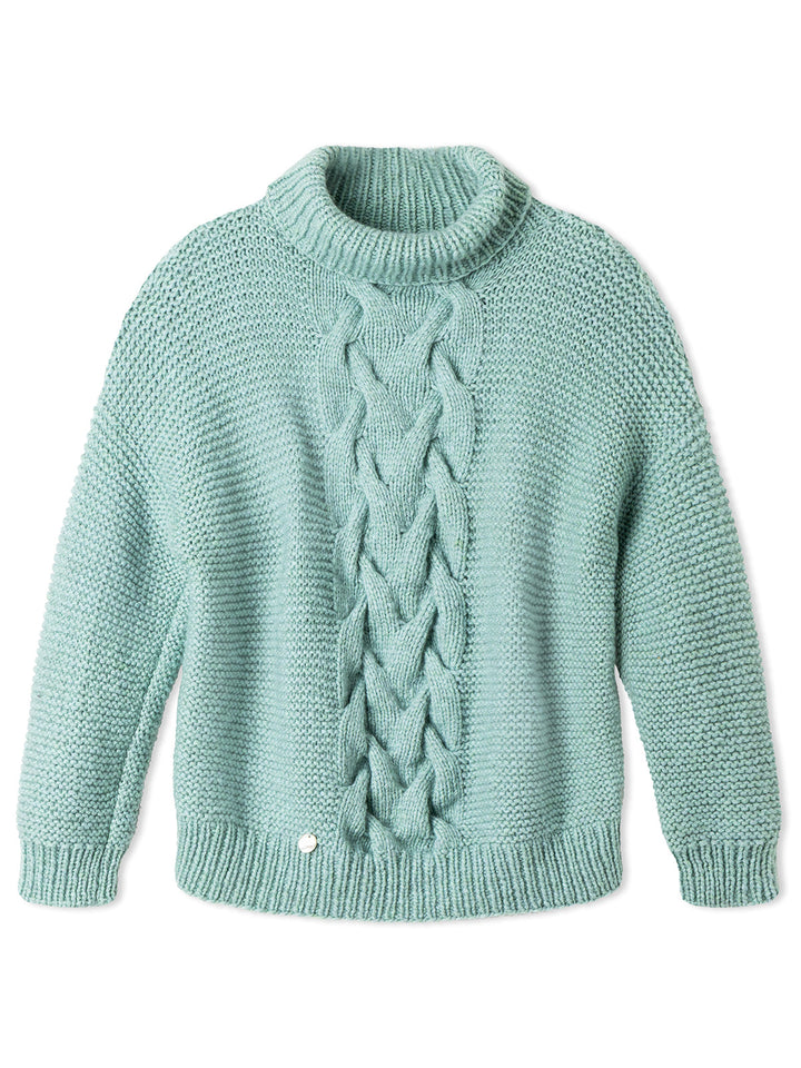 Strickpaket Alta Moda Cashmere 16 Zopfpullover