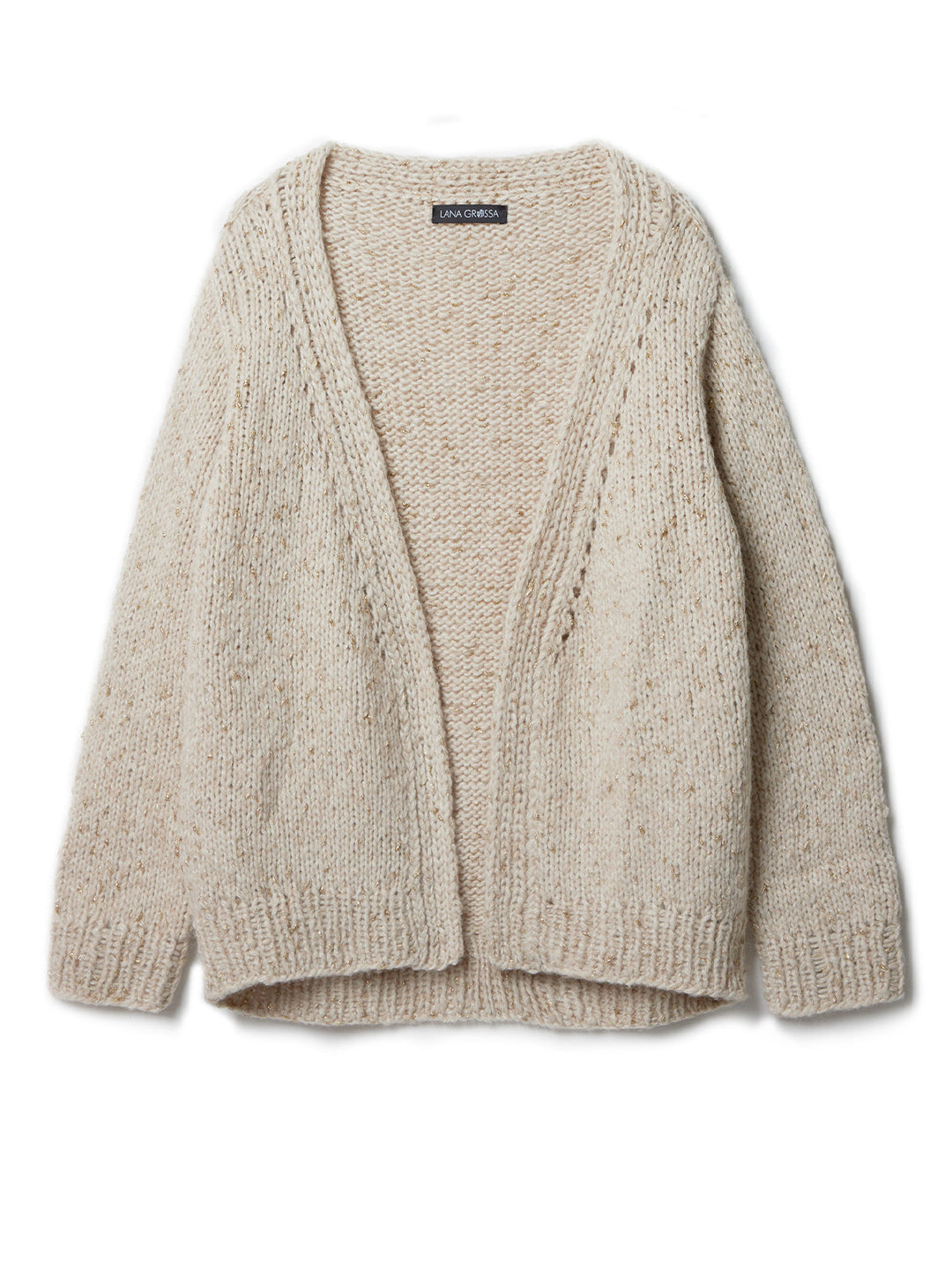 Strickpaket Lucciola Top-down V-Ausschnitt-Jacke
