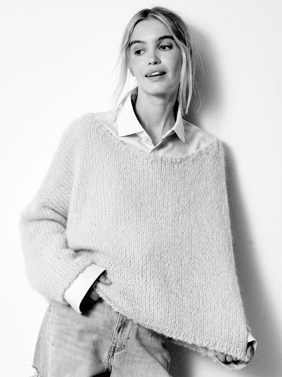 Strickpaket Mohair di Gio Orsetto Pullover
