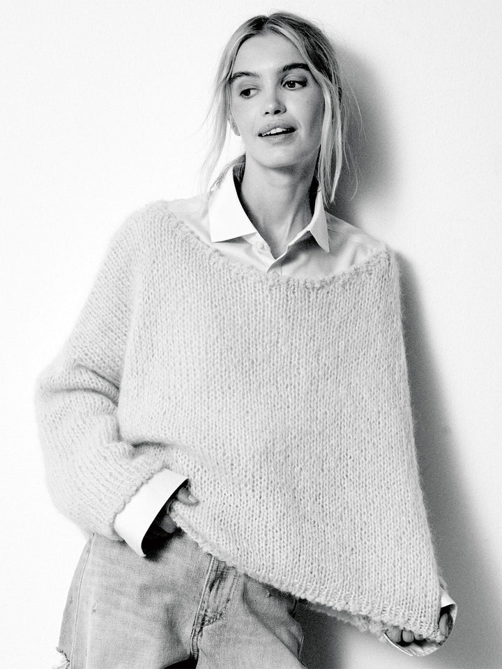 Strickpaket Mohair di Gio Orsetto Pullover