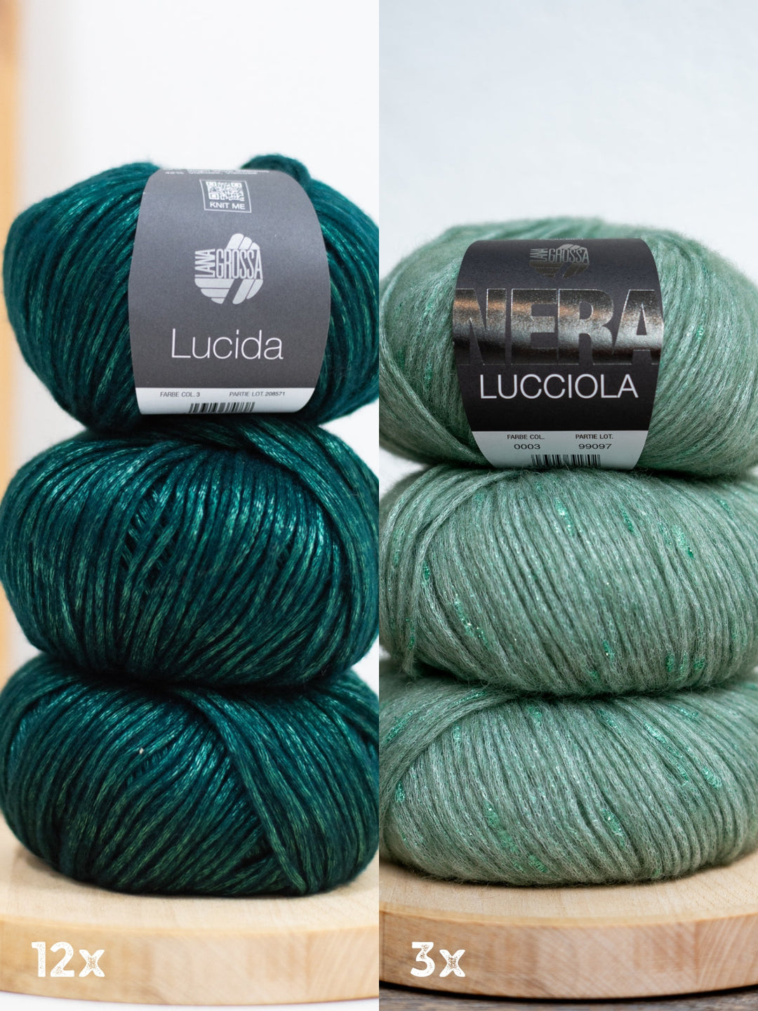 Garnpaket Lucida & Lucciola