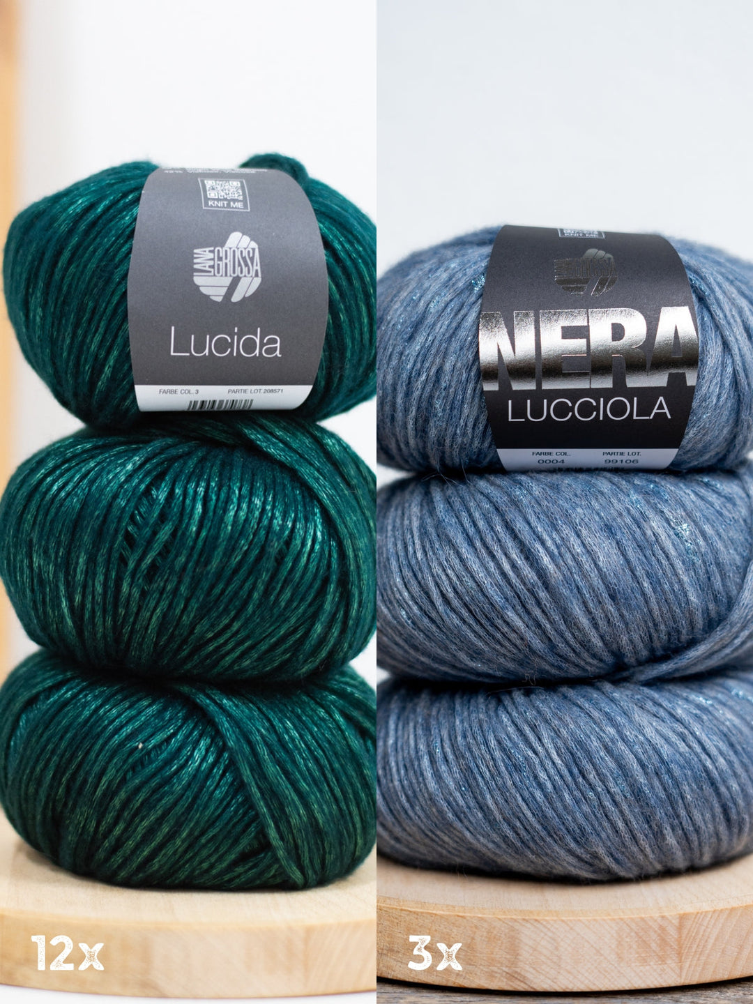 Garnpaket Lucida & Lucciola