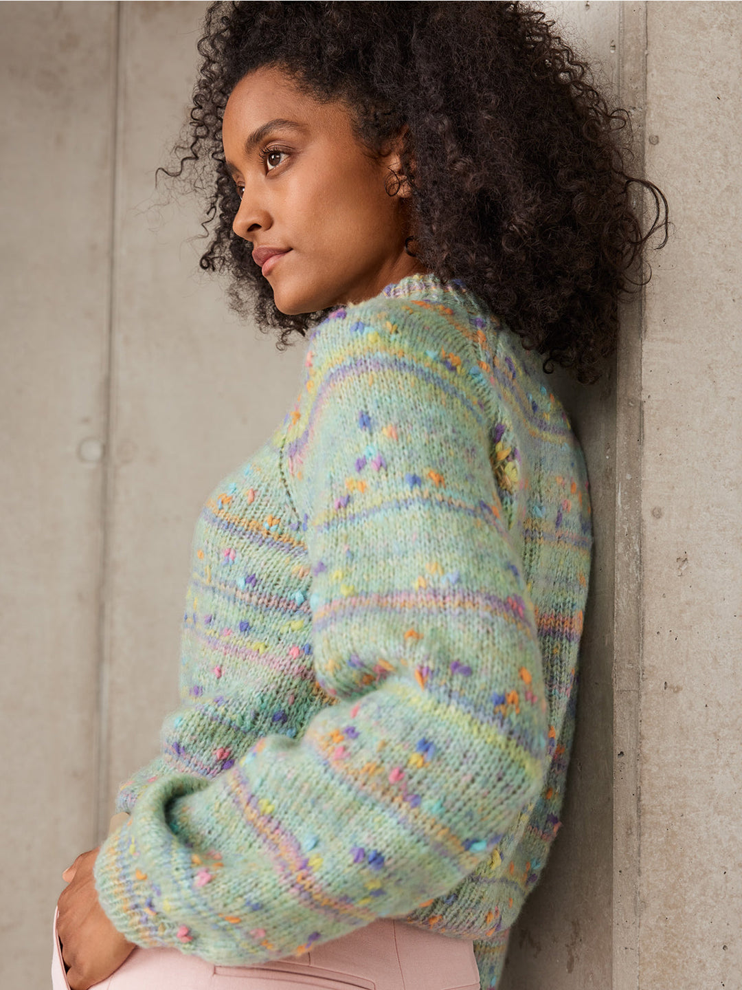 Strickpaket Cassata Raglanpullover