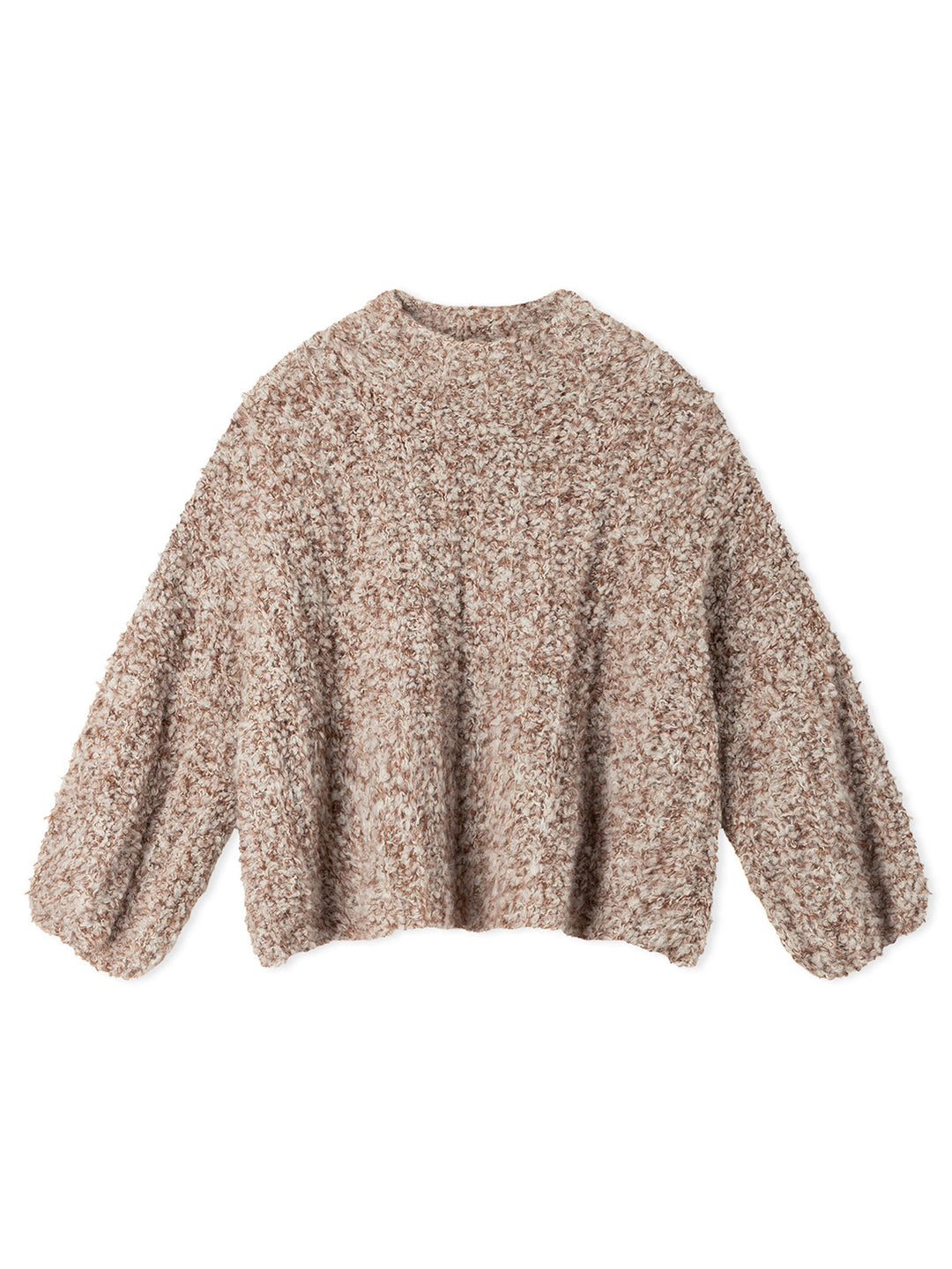 Strickpaket Orsetto Mouliné Pullover im falschen Patentmuster
