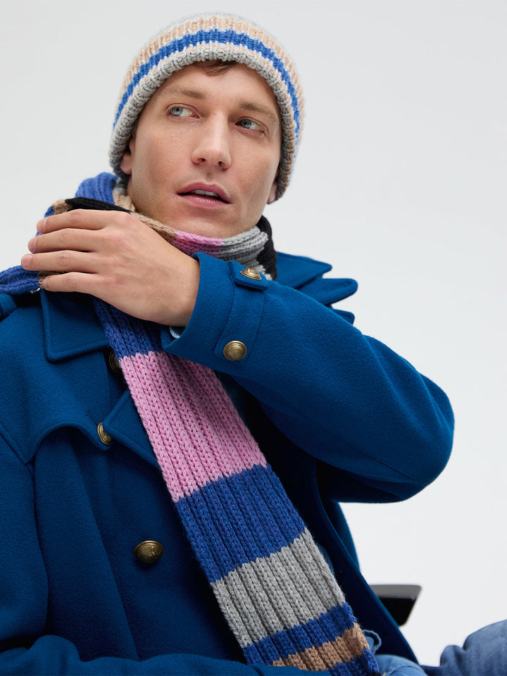 Strickpaket Cool Merino Mütze + Schal