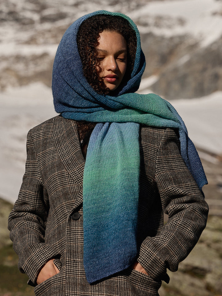 Strickpaket Gomitolo Versione Kapuzenschal