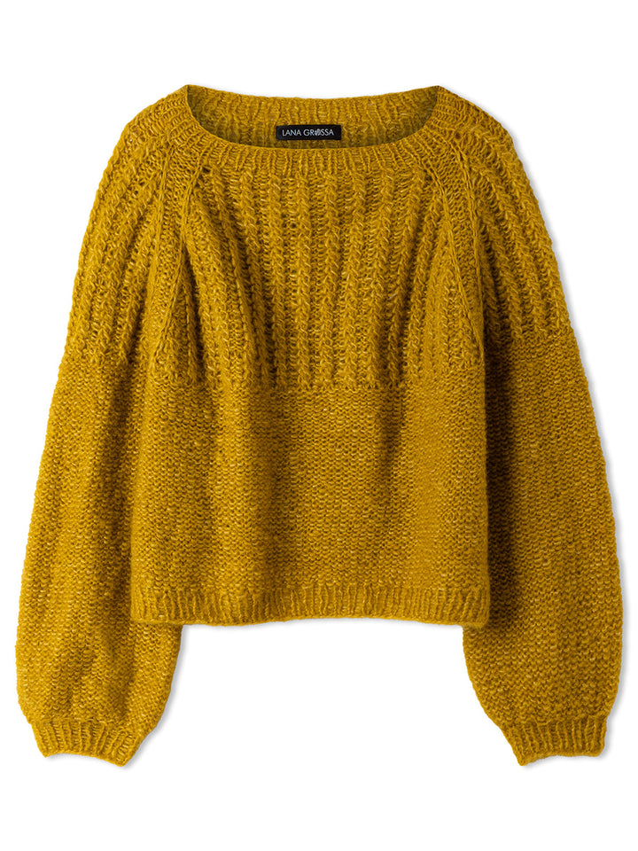 Strickpaket Alpaca Air II Top-down Raglanpullover