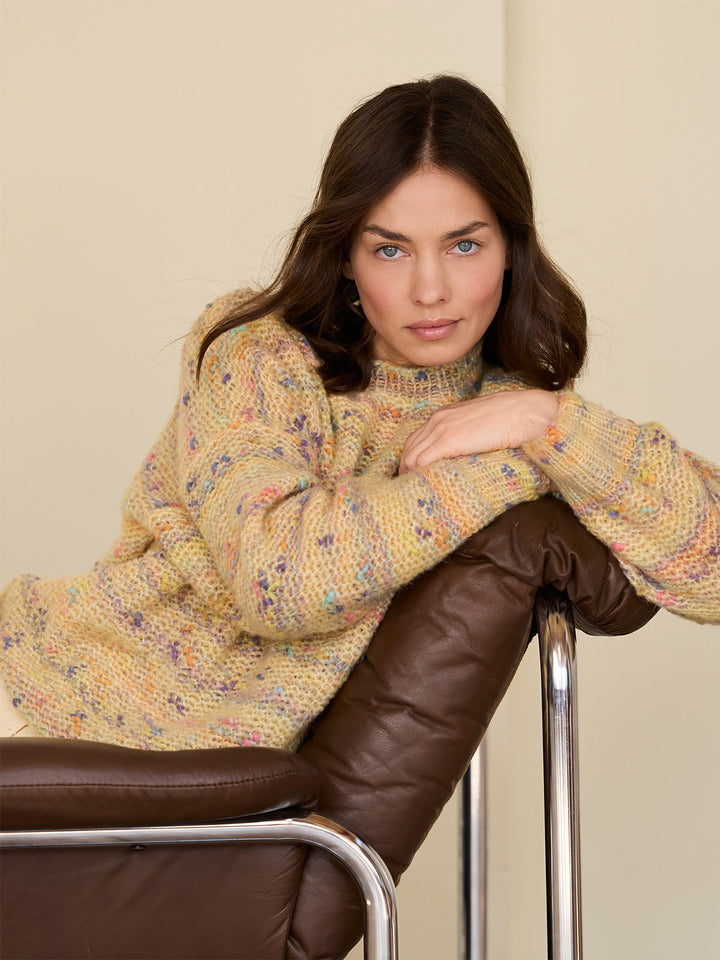 Strickpaket Cassata Strukturpullover