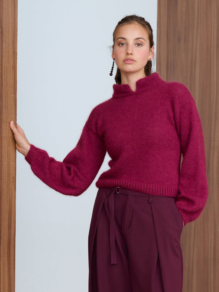 Strickpaket Cool Wool Lace Silkhair Pullover