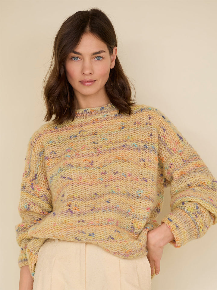 Strickpaket Cassata Strukturpullover