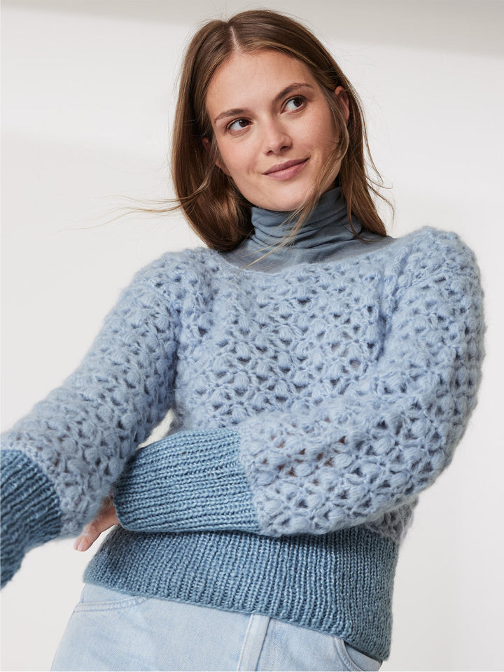 Häkelpaket Mohair Di Gio Lucida Pullover