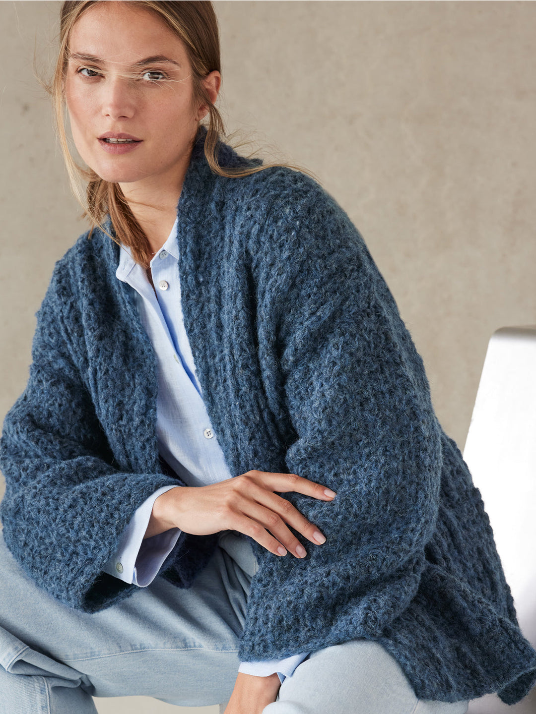 Häkelpaket Alpaca Air II Jacke