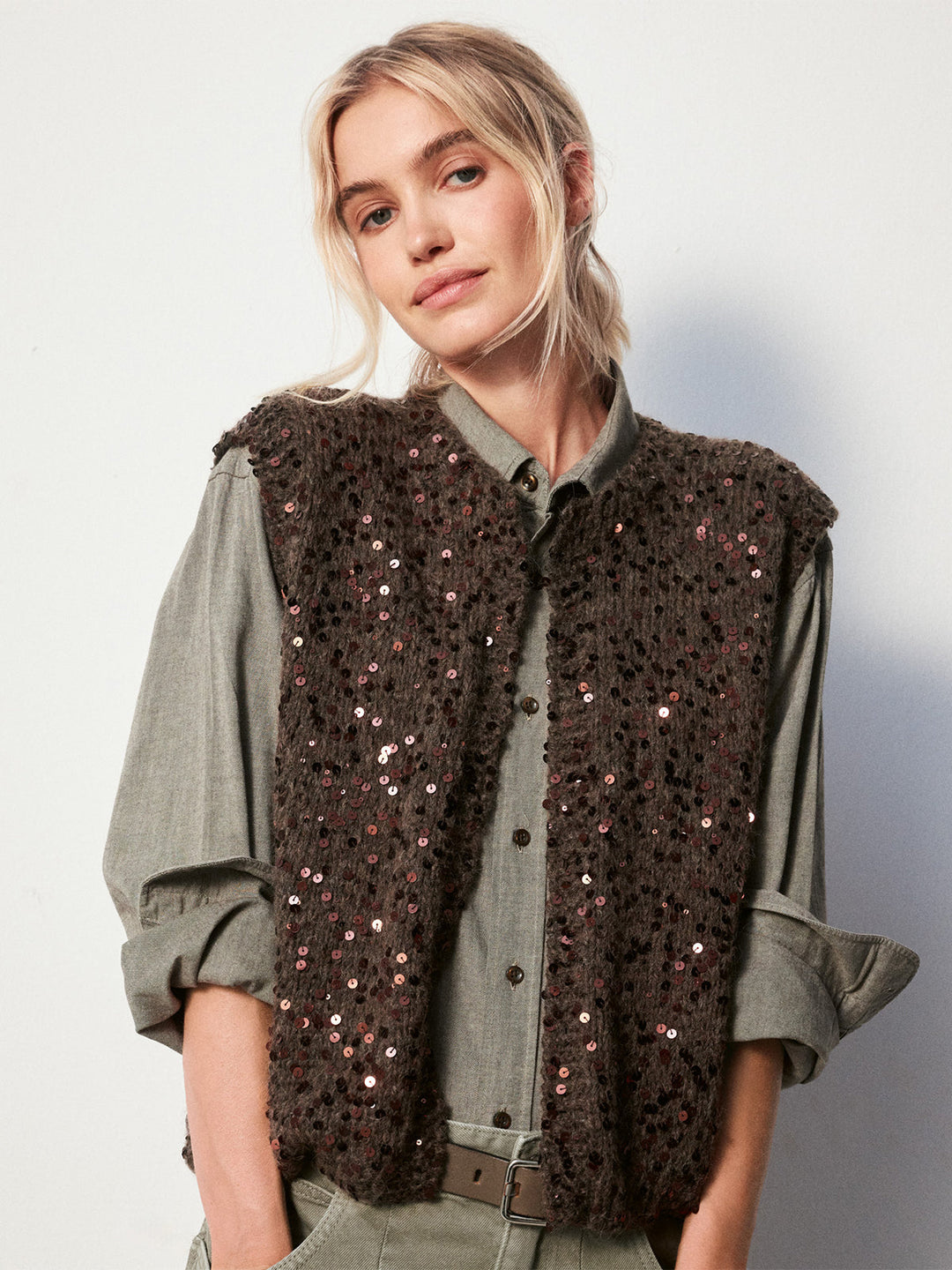 Strickpaket Brigitte No. 2 Cosmo Pullunder