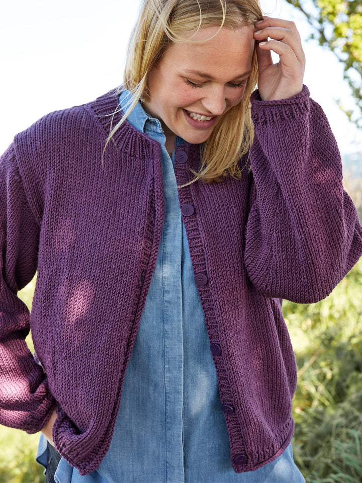 Strickpaket Cool Wool Superbig Top-down Oversized Jacke