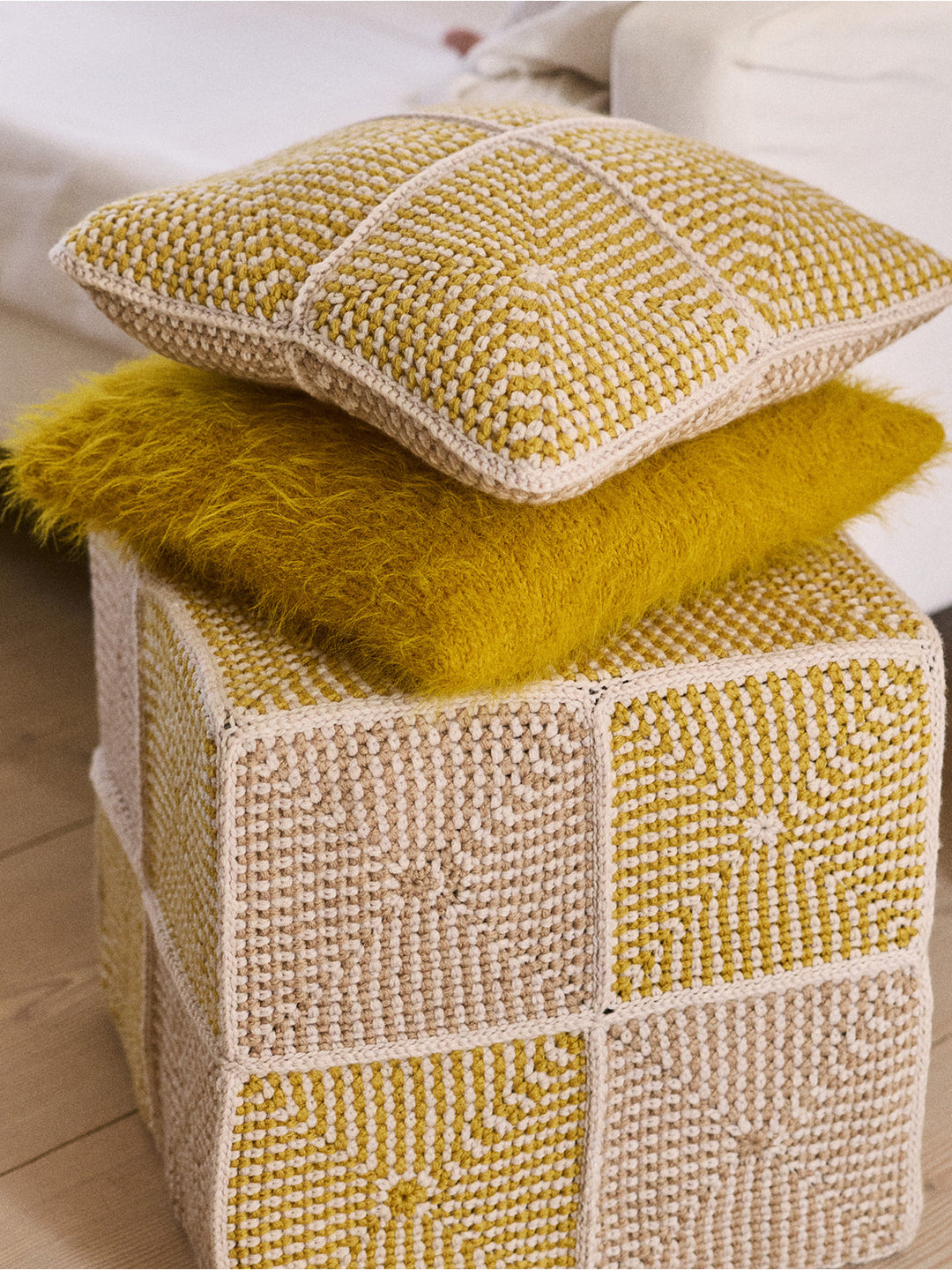 Häkelpaket Alta Moda Cashmere 16 Kissenhülle